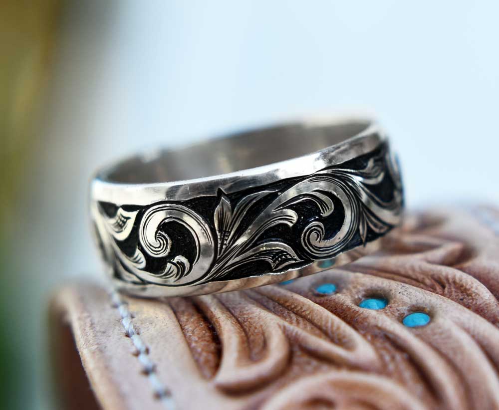 Cowgirl Wedding Ring Inspiration | Western wedding rings, Custom wedding  rings, Wedding rings vintage